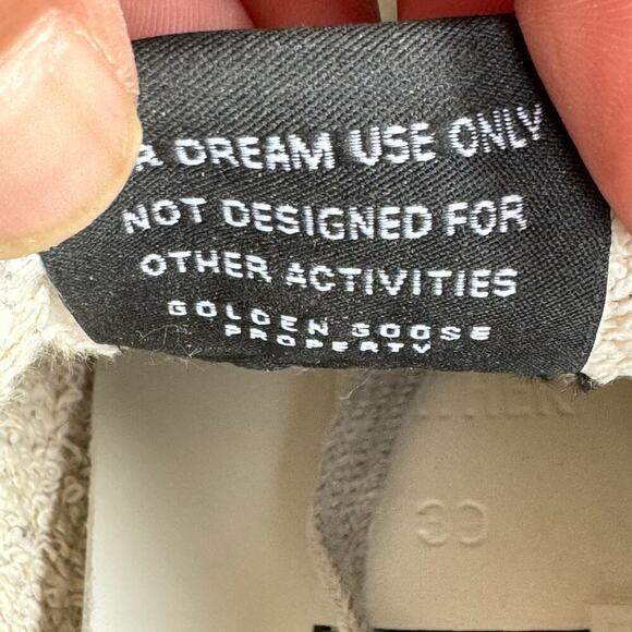 Golden Goose Women's Hi Star with star and metallic silver heel Size 39/ US 9 - Picture 12 of 16